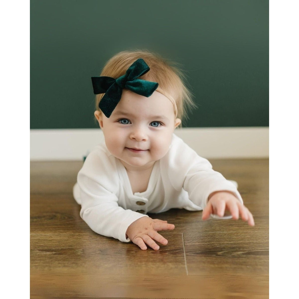 Velvet Bow Headband