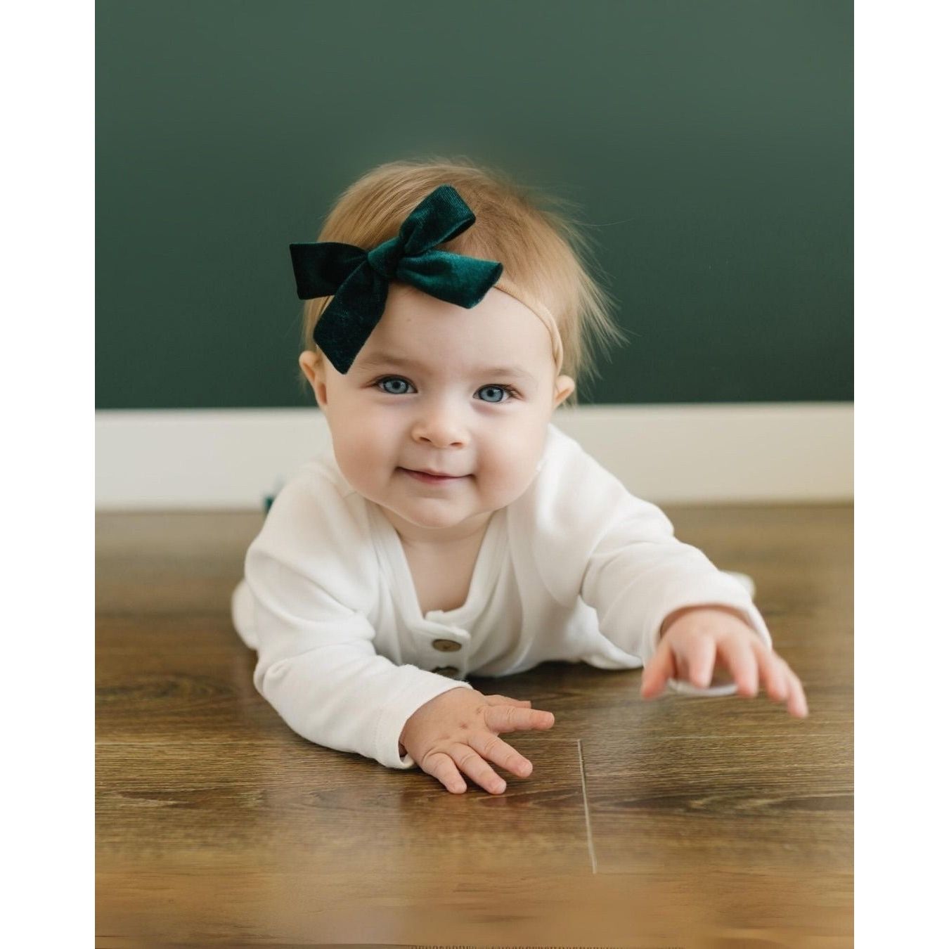 Velvet Bow Headband