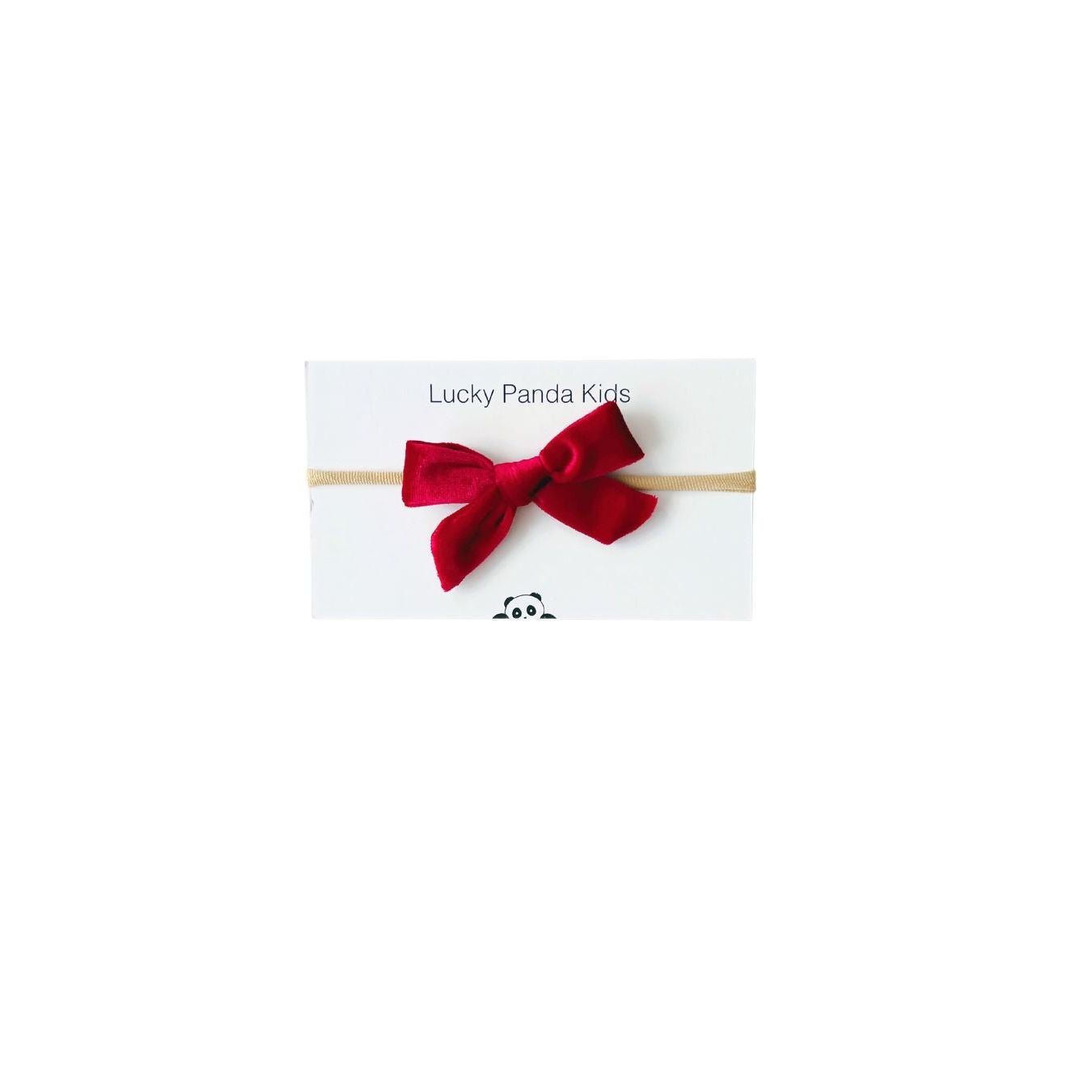 Velvet Bow Headband