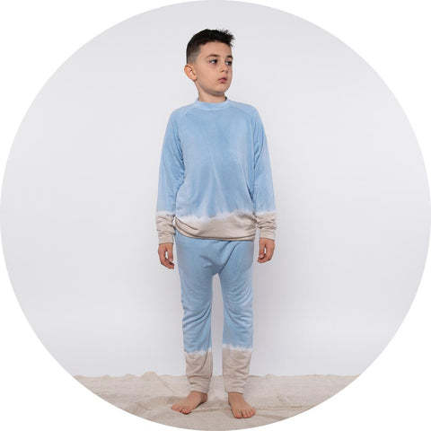 cozy pant in ocean