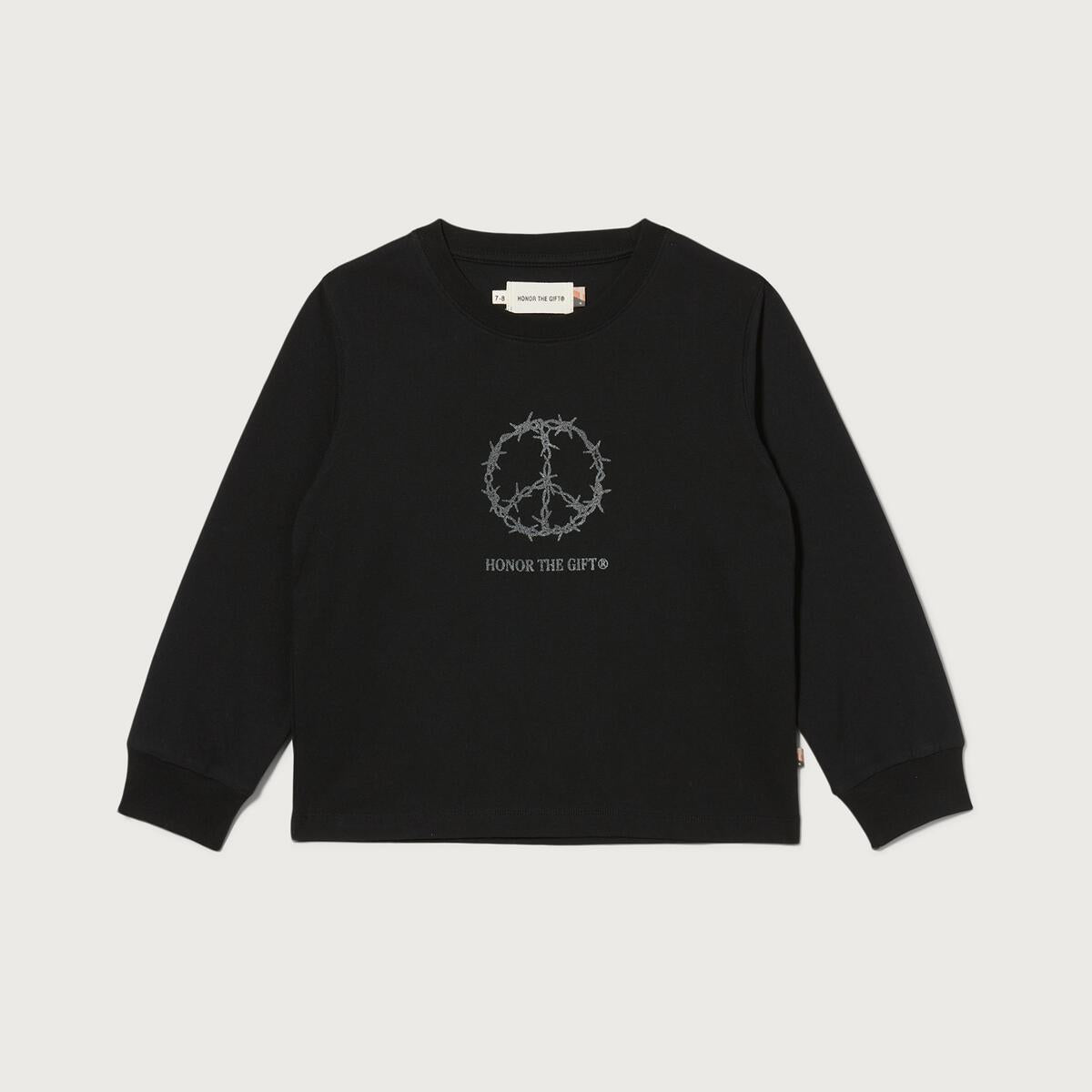 kids peace long sleeve tee