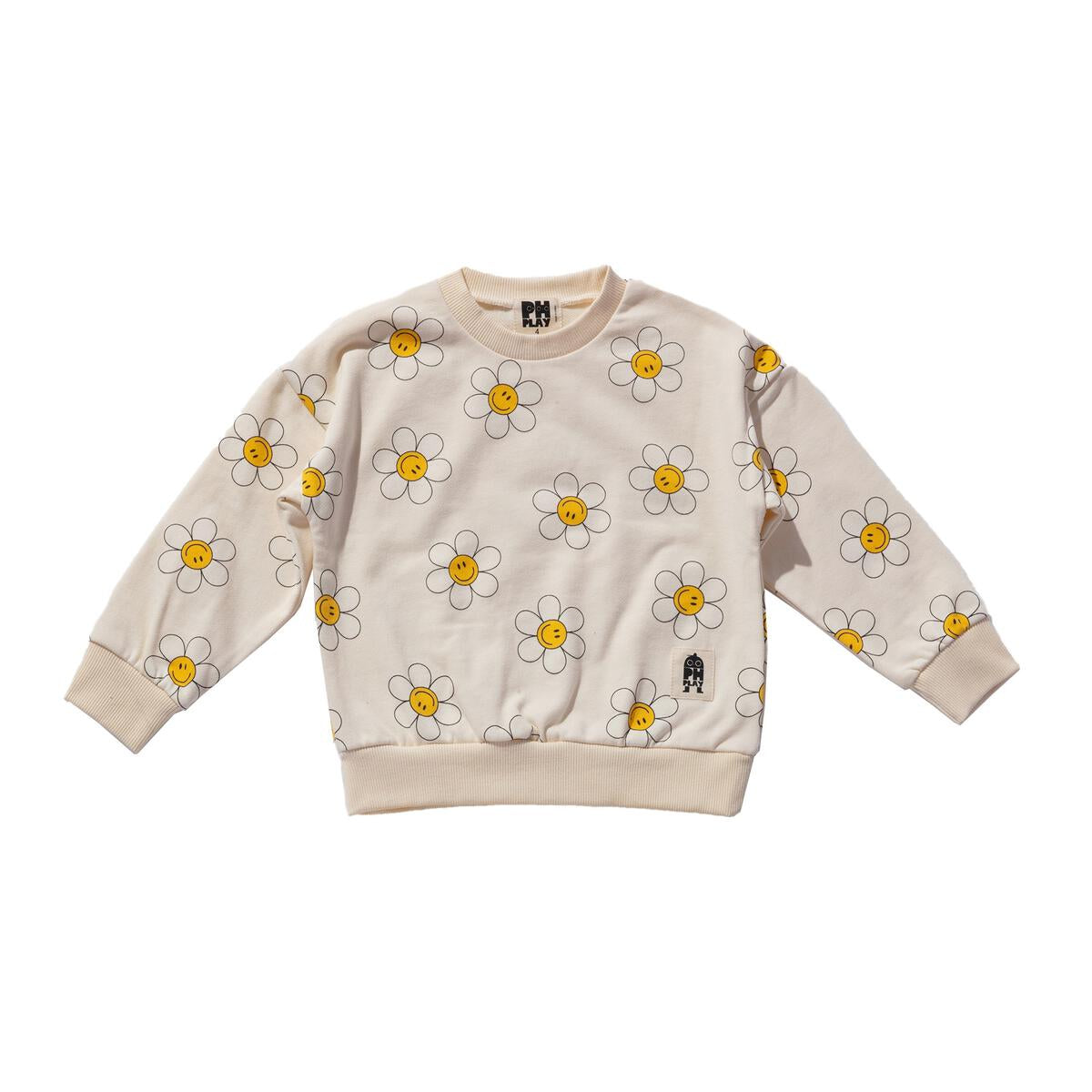 daisy sweatshirt set | ivory