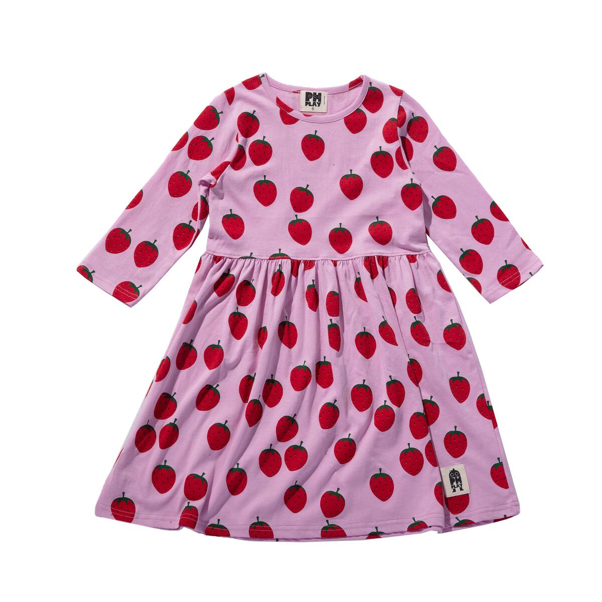 play dress | pink strawberry