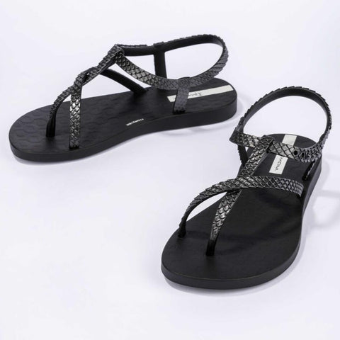 classic wish sandal | black