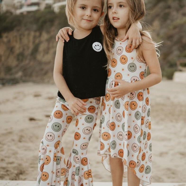 patch tank top | smiley