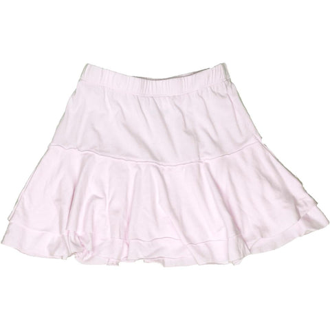 layered skirt | pale pink