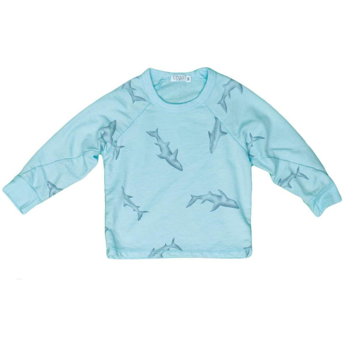 long sleeve pullover crew | sharks