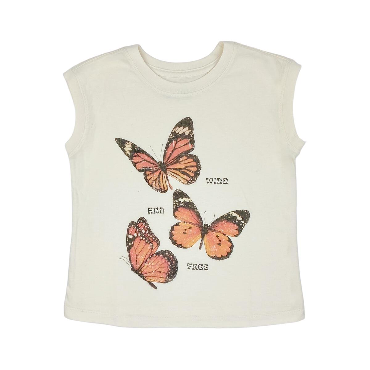 wild & free boxy muscle tee | natural