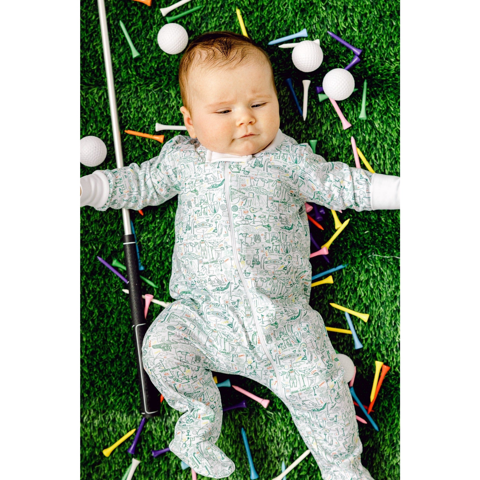 Golf Baby Blanket