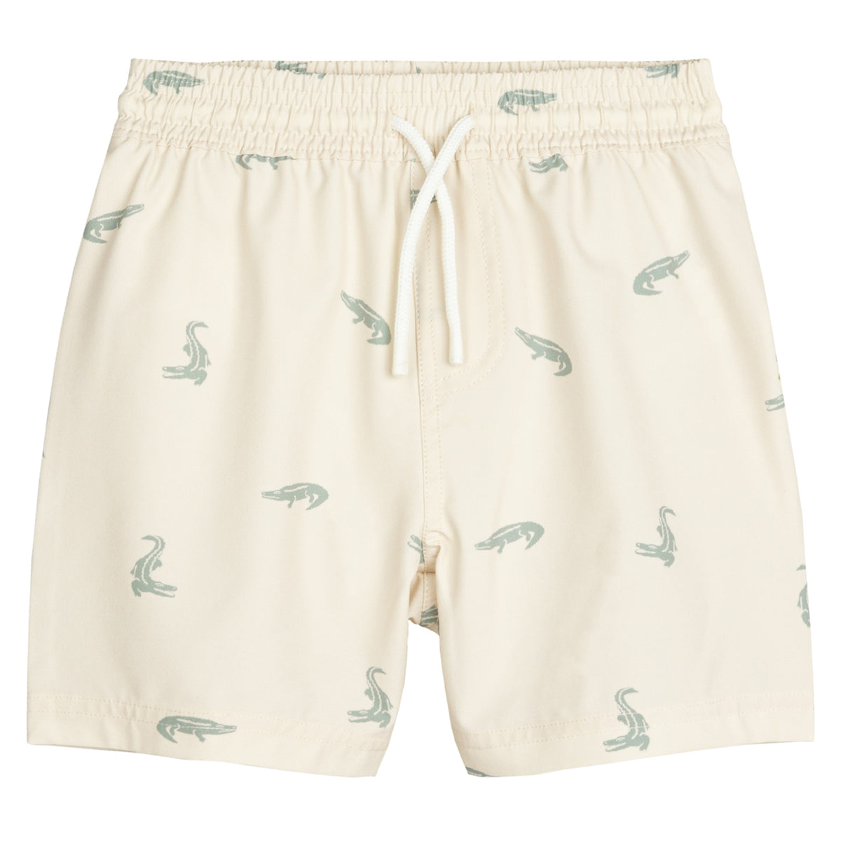 swim short in alligator