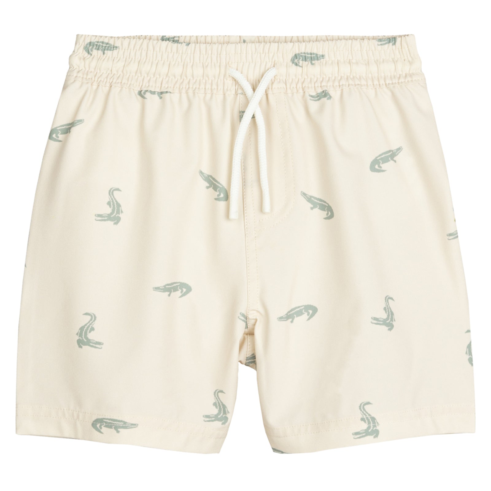 swim short in alligator