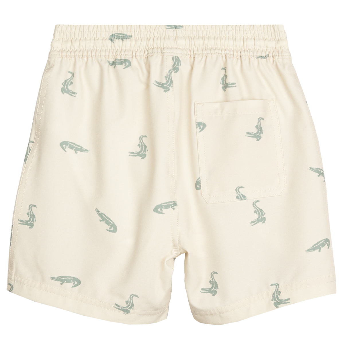 swim short in alligator