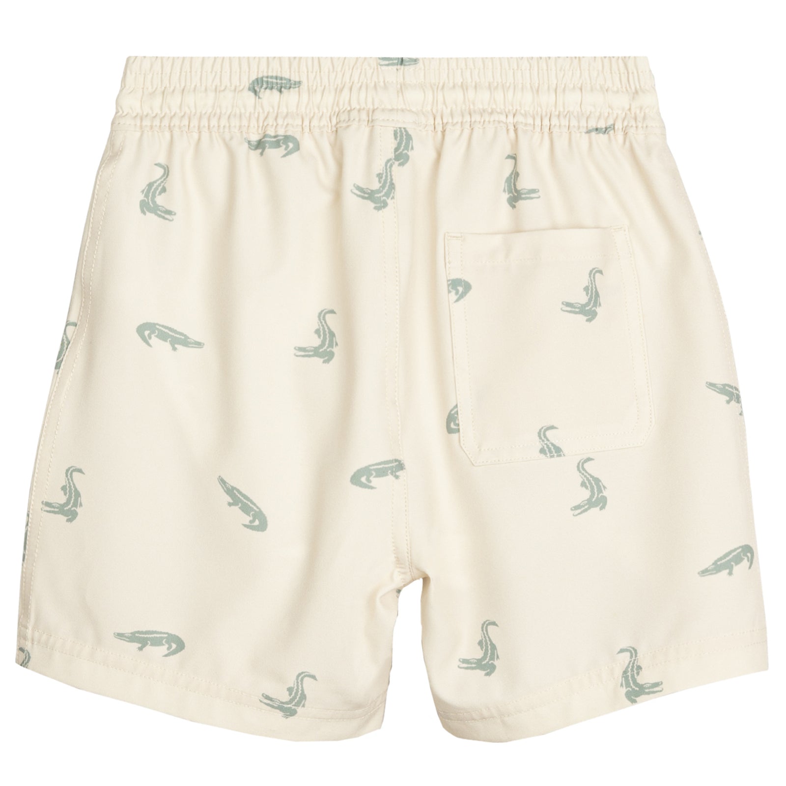 swim short in alligator