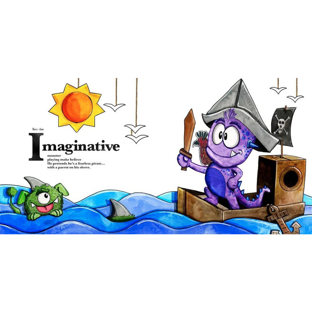 monster emotions book