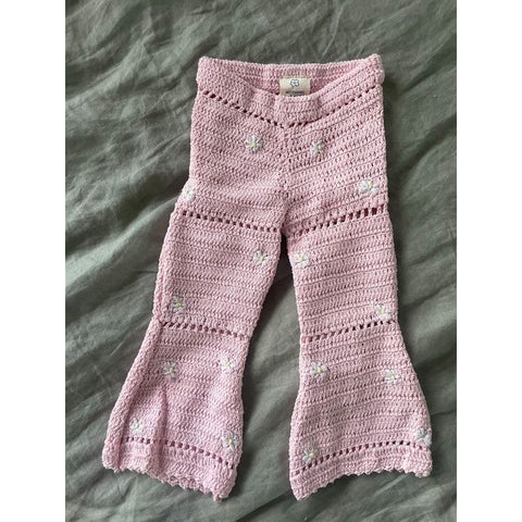 crochet set | pink