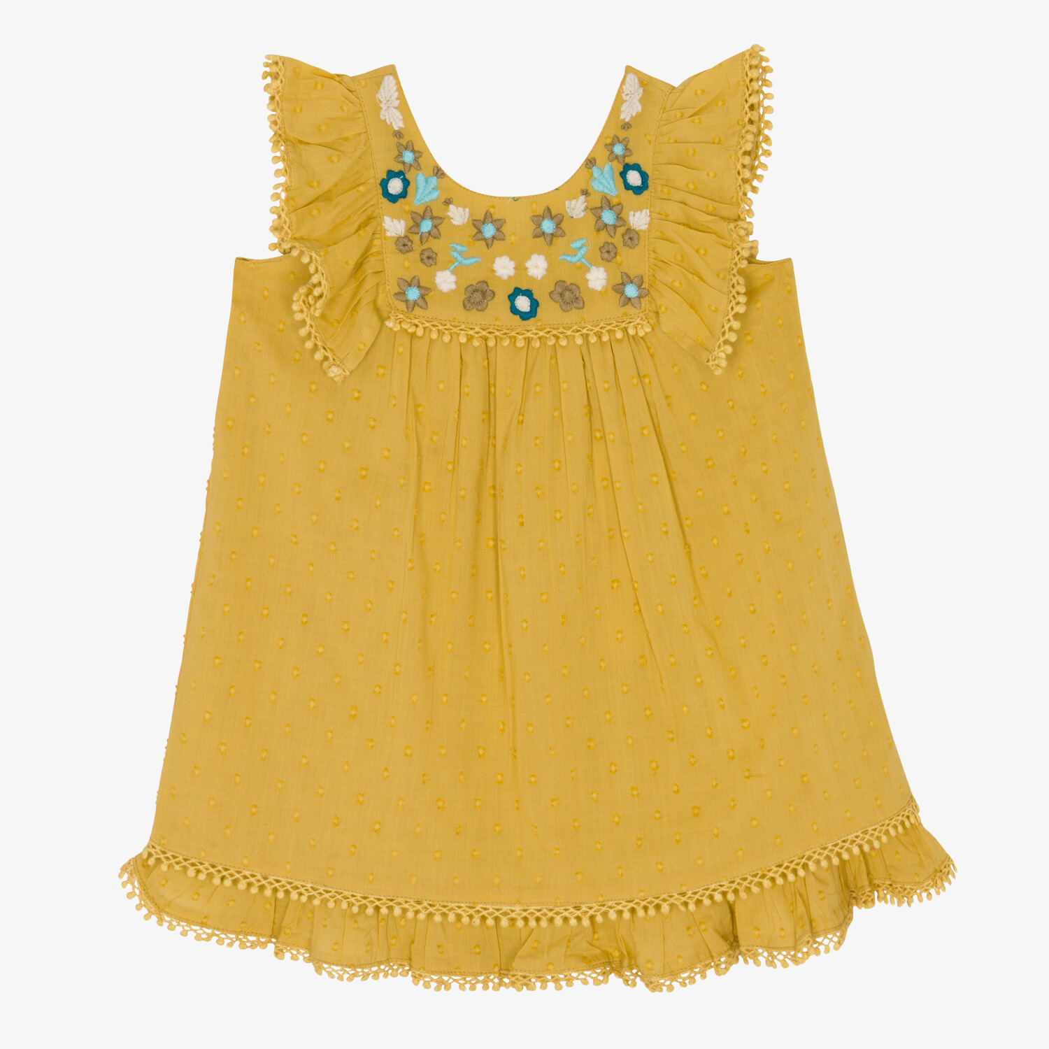 arya mini dress in mustard