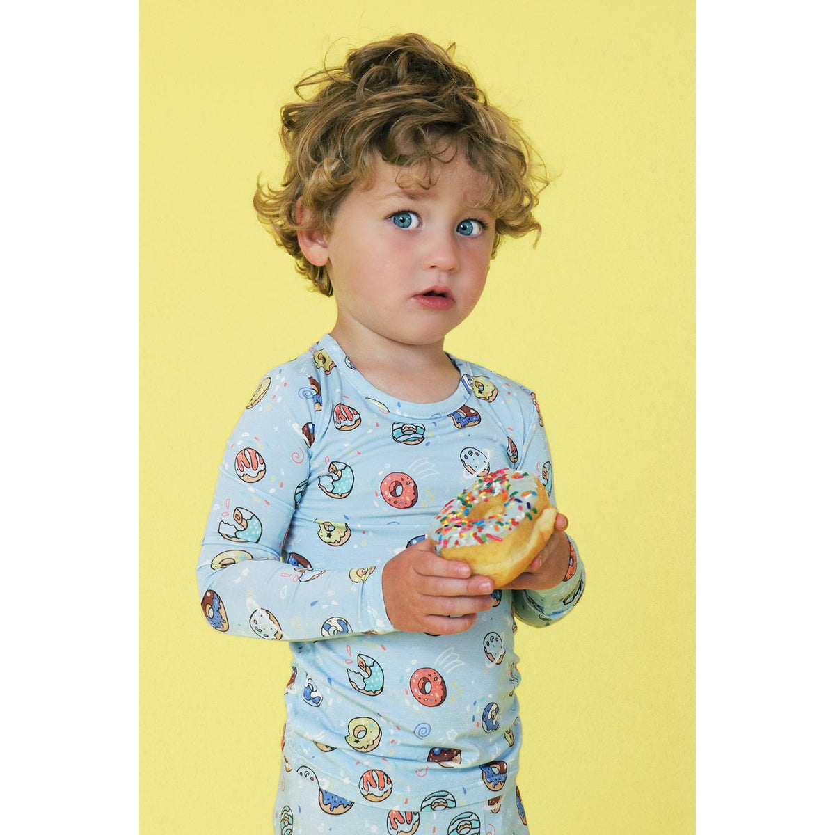 blue donut pajamas