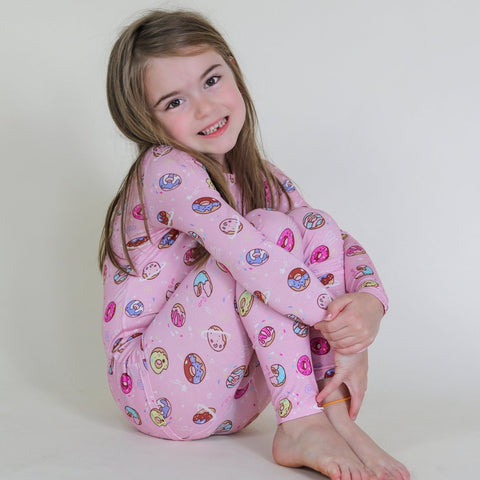 pink donut pajamas