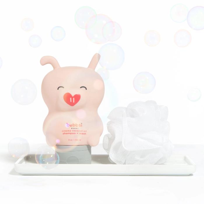 bubbsi coconut oil shampoo + wash