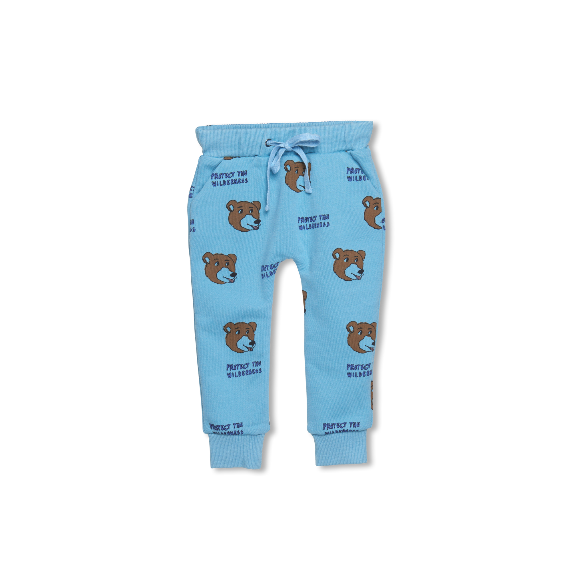 baby sweatpant | aqua bear