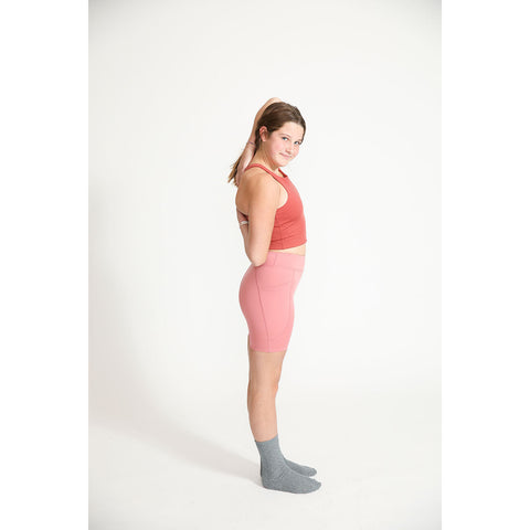 Cycle Shorts in Dusty Rose