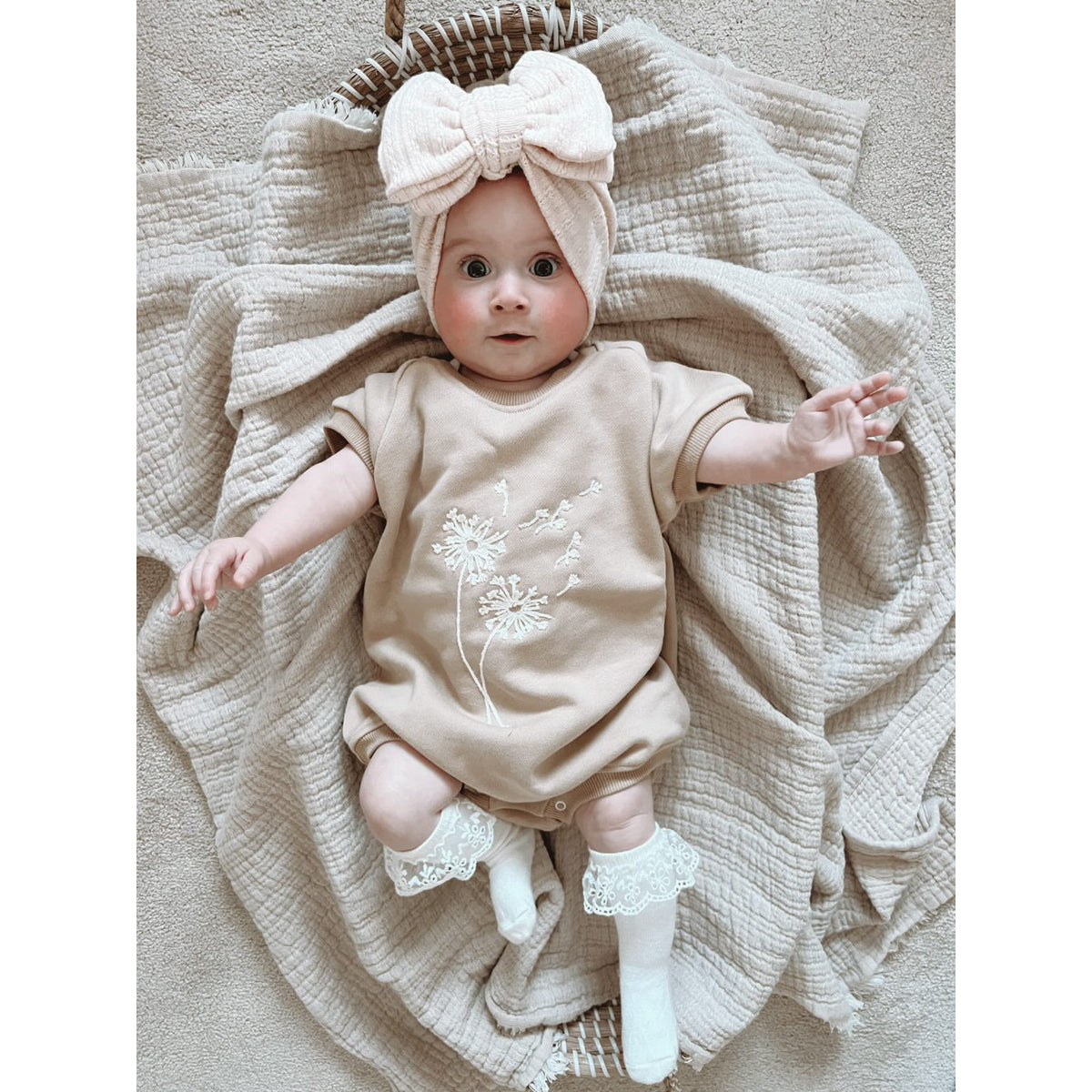 Dandelion "Be Free" Bubble Romper