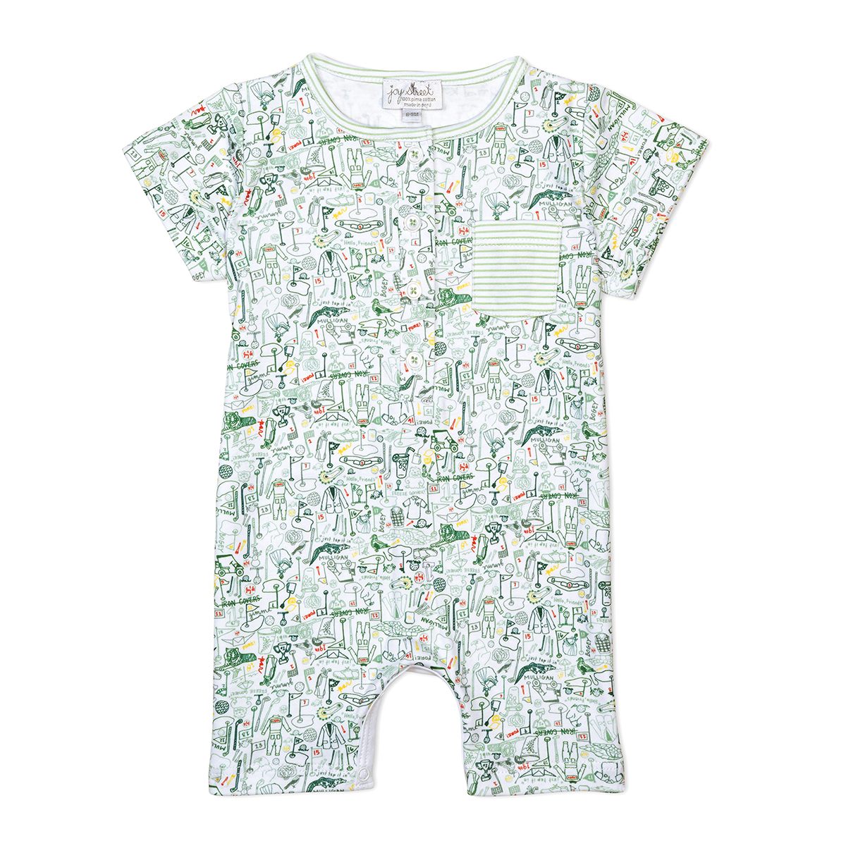 Golf Boys Shortie Romper