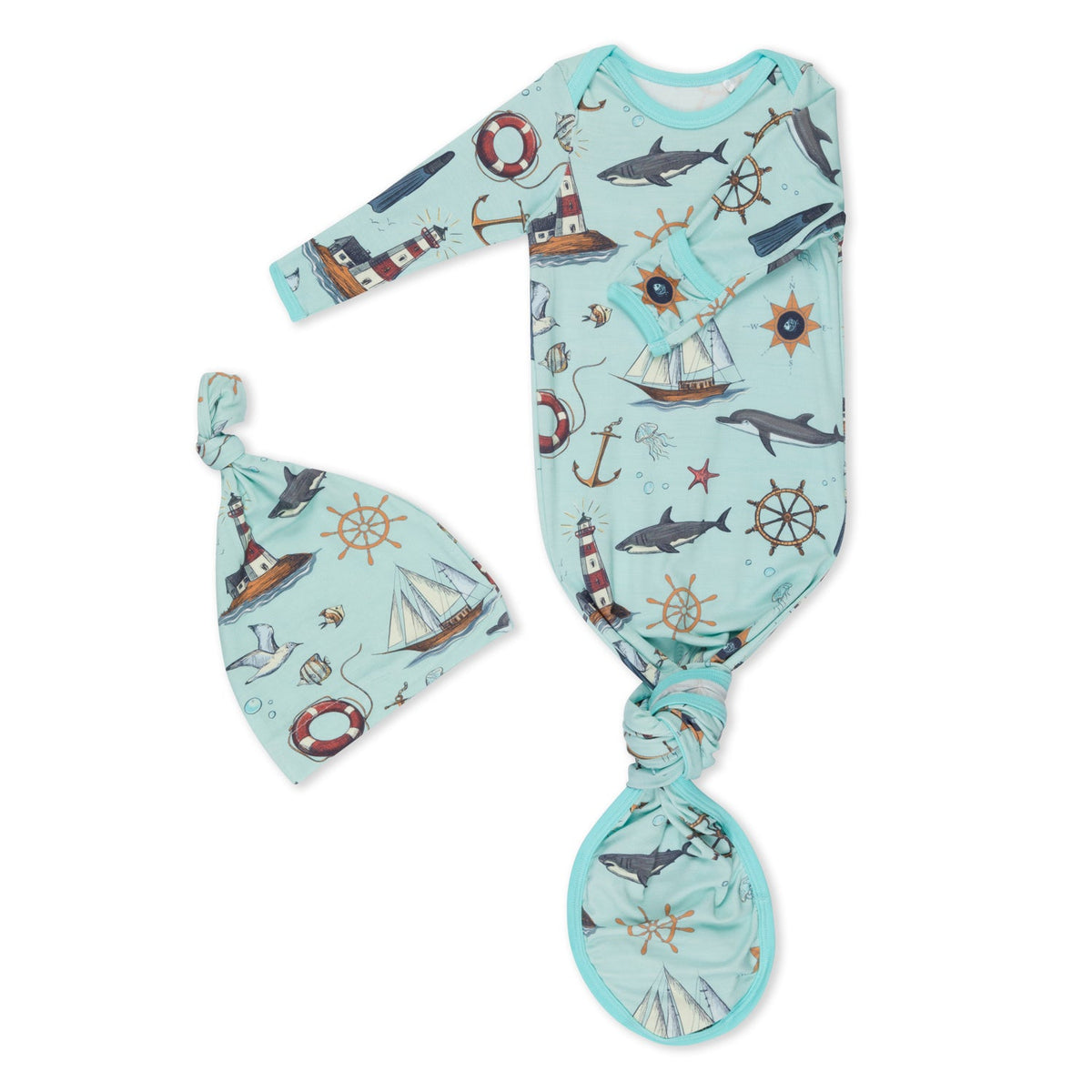 Ocean Treasures Knot Gown &amp; Hat