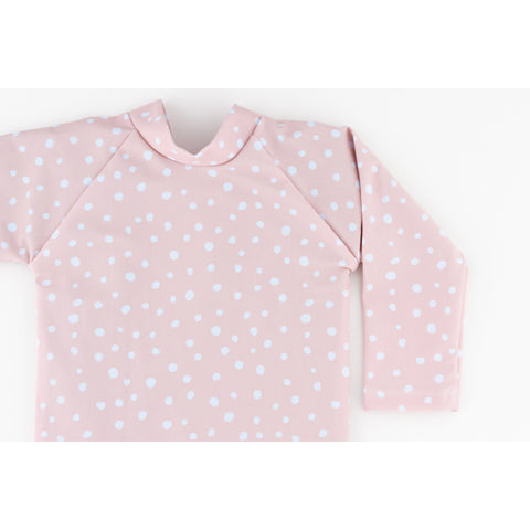 current tyed june sunsuit in pink dots