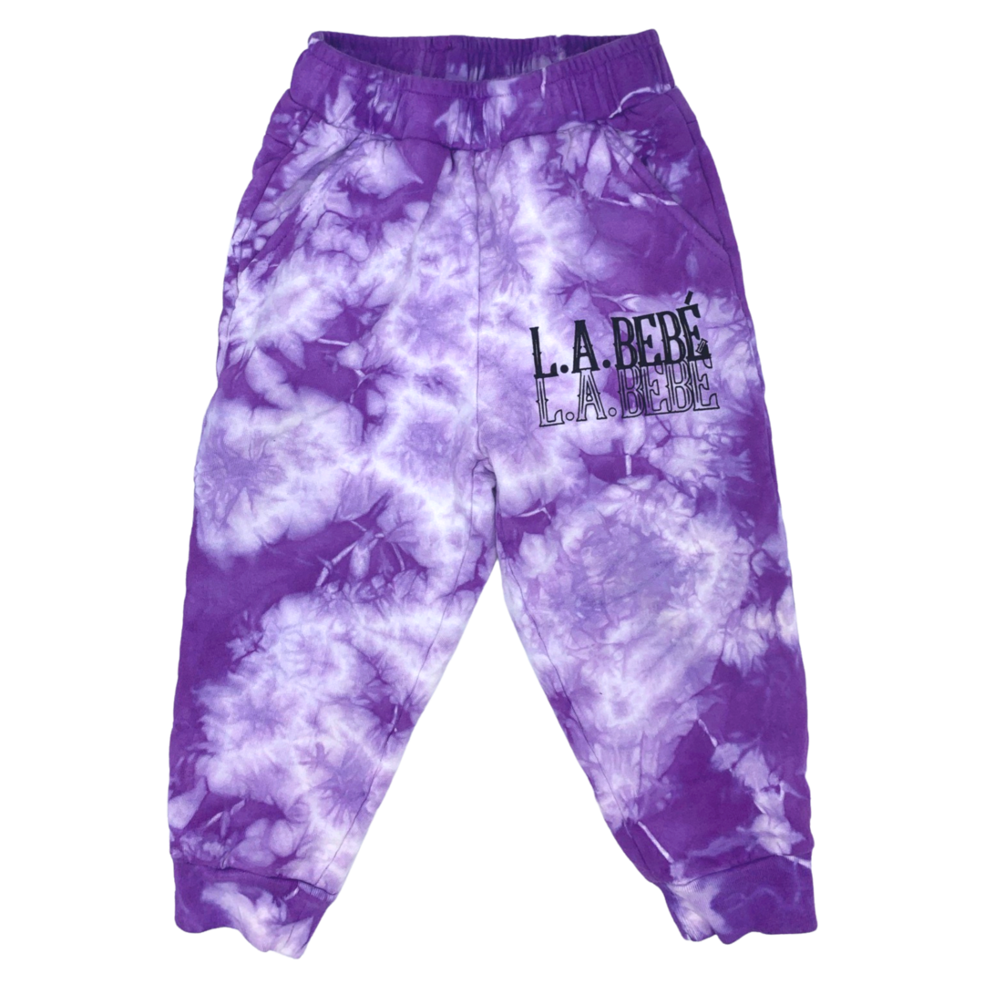 L.A. BEBÉ tie dye sweapant