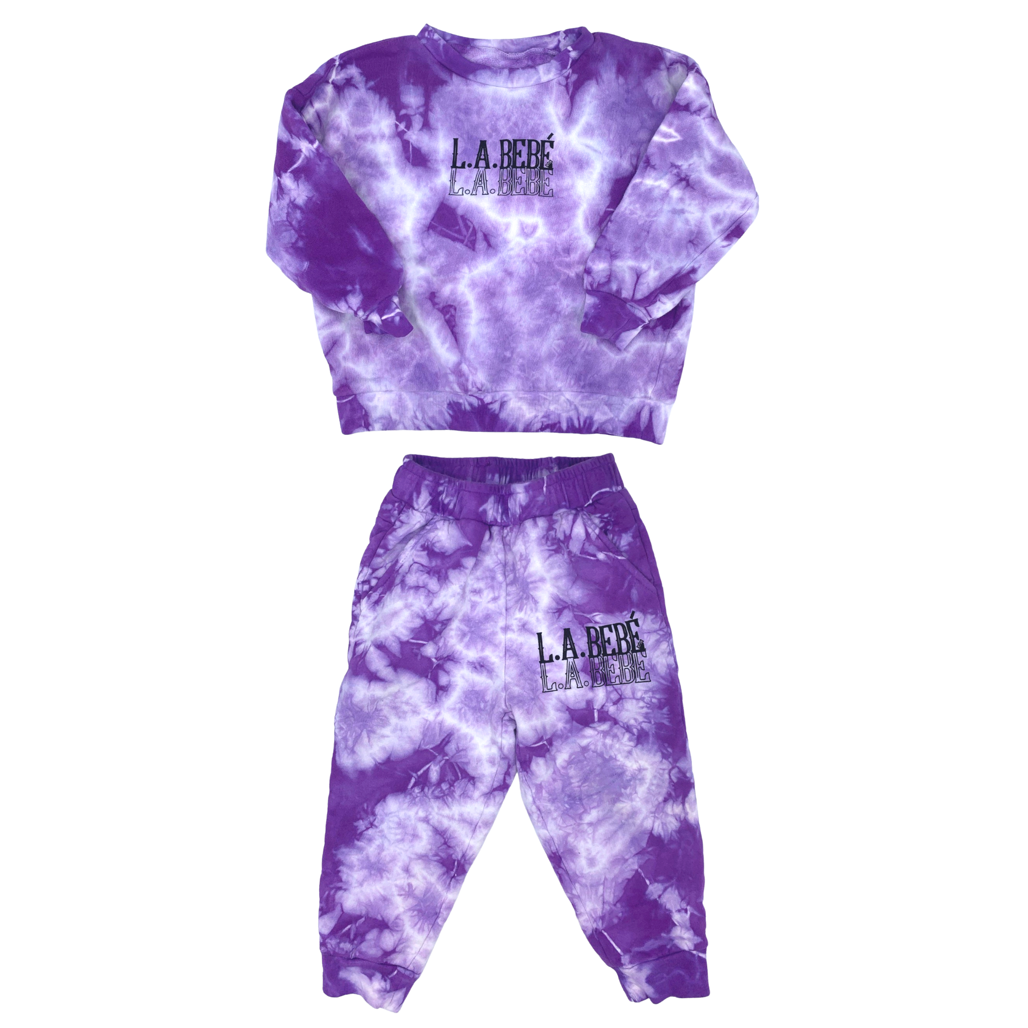 L.A. BEBÉ tie dye sweapant