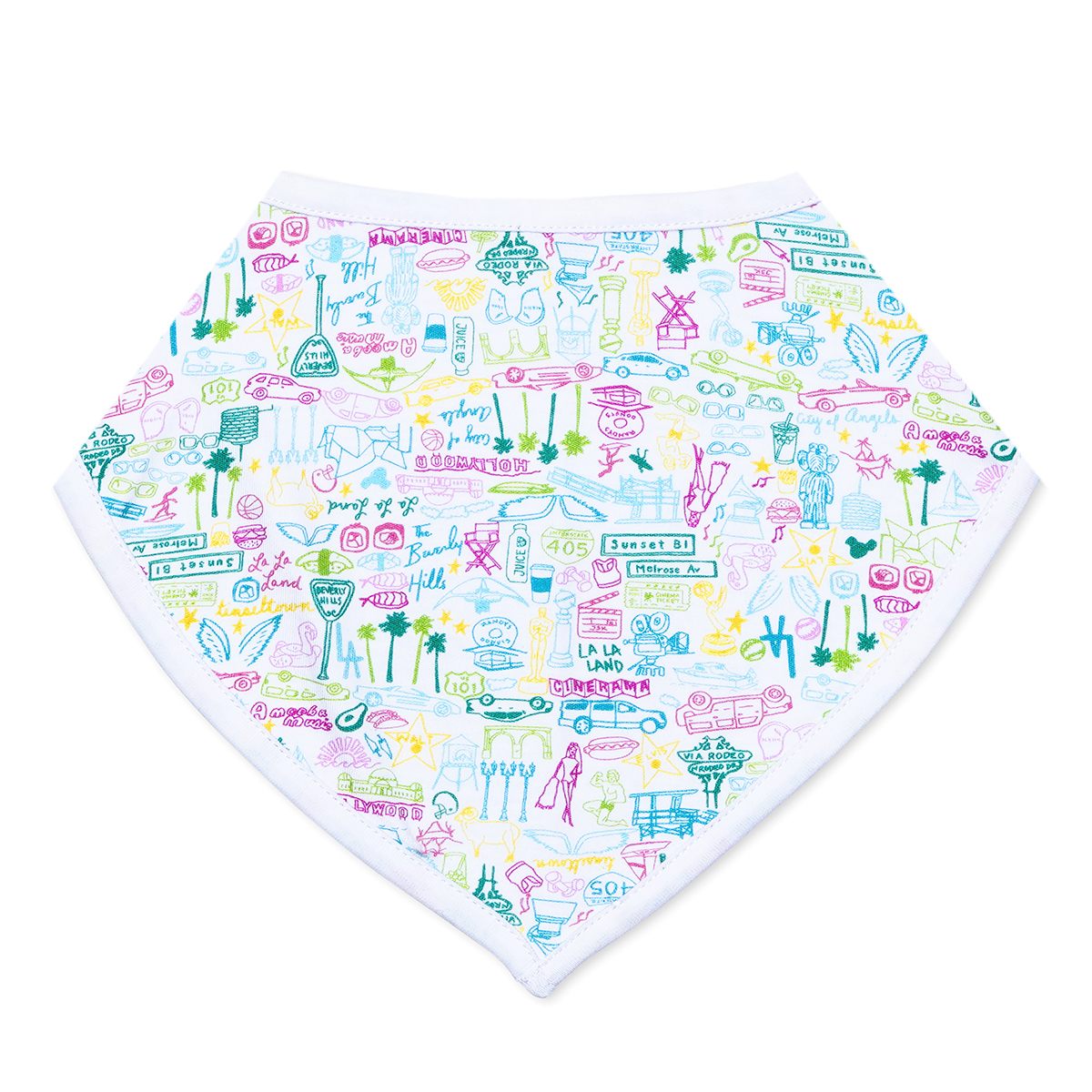 Los Angeles Baby Bib