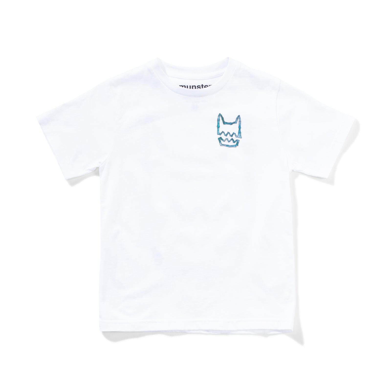 gradlogo short sleeve tee in white