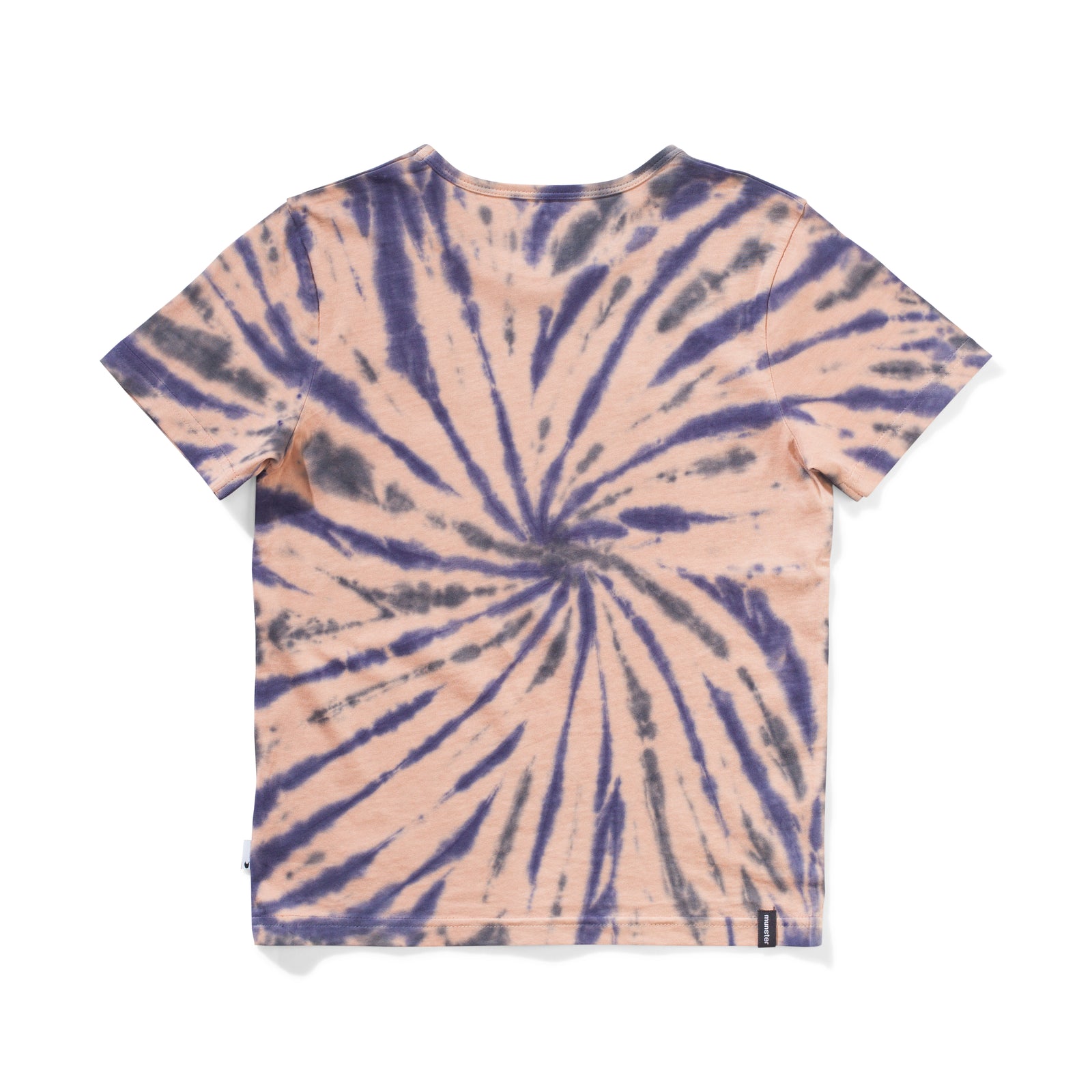 splatt short sleeve tee in fawn tie dye