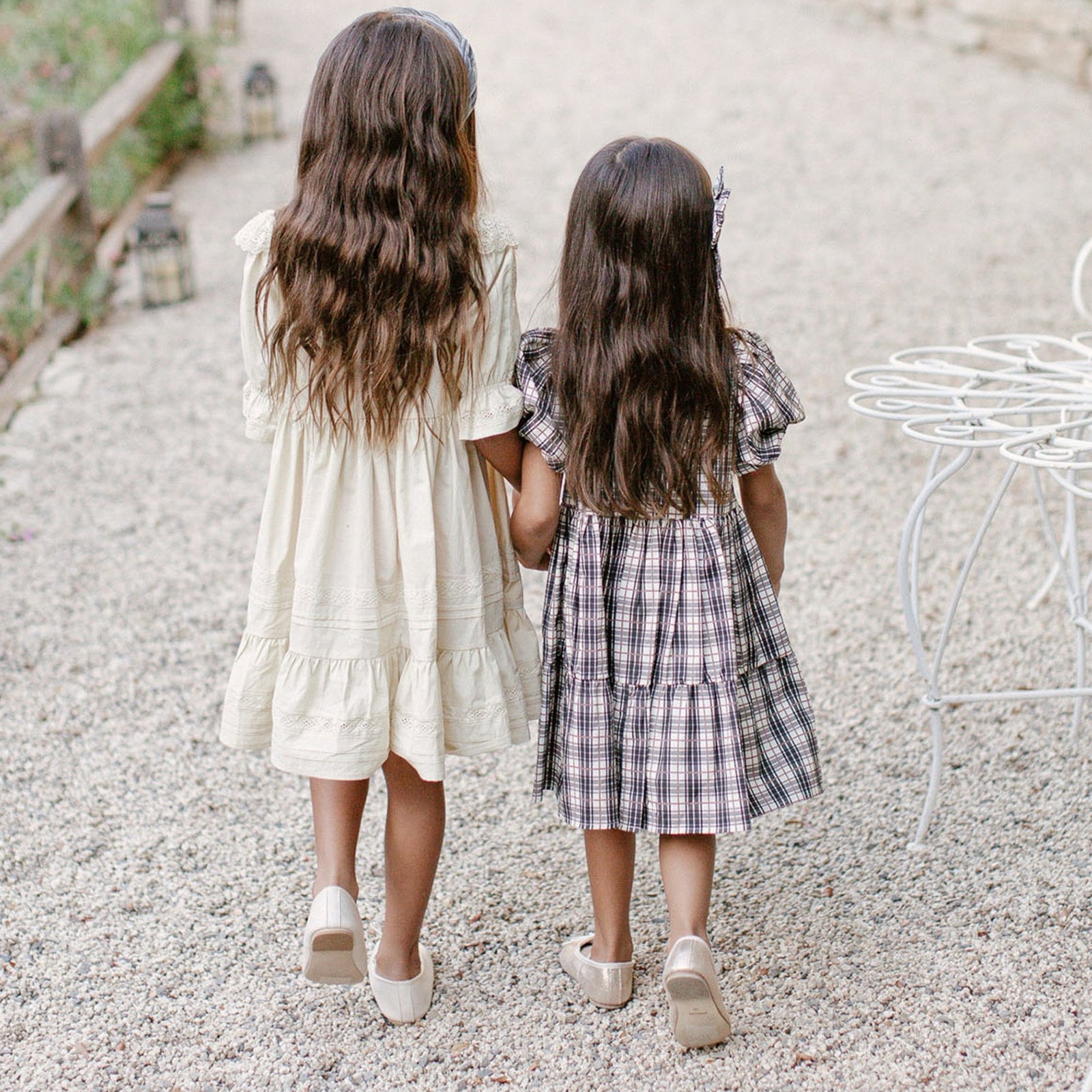 chloe dress | tartan plaid