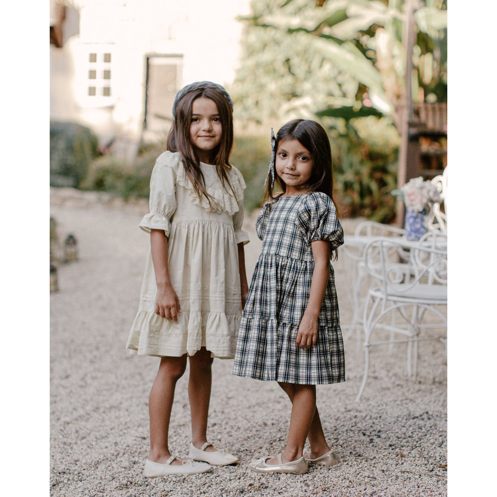 chloe dress | tartan plaid