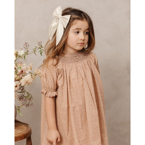 maddie dress in dusty rose