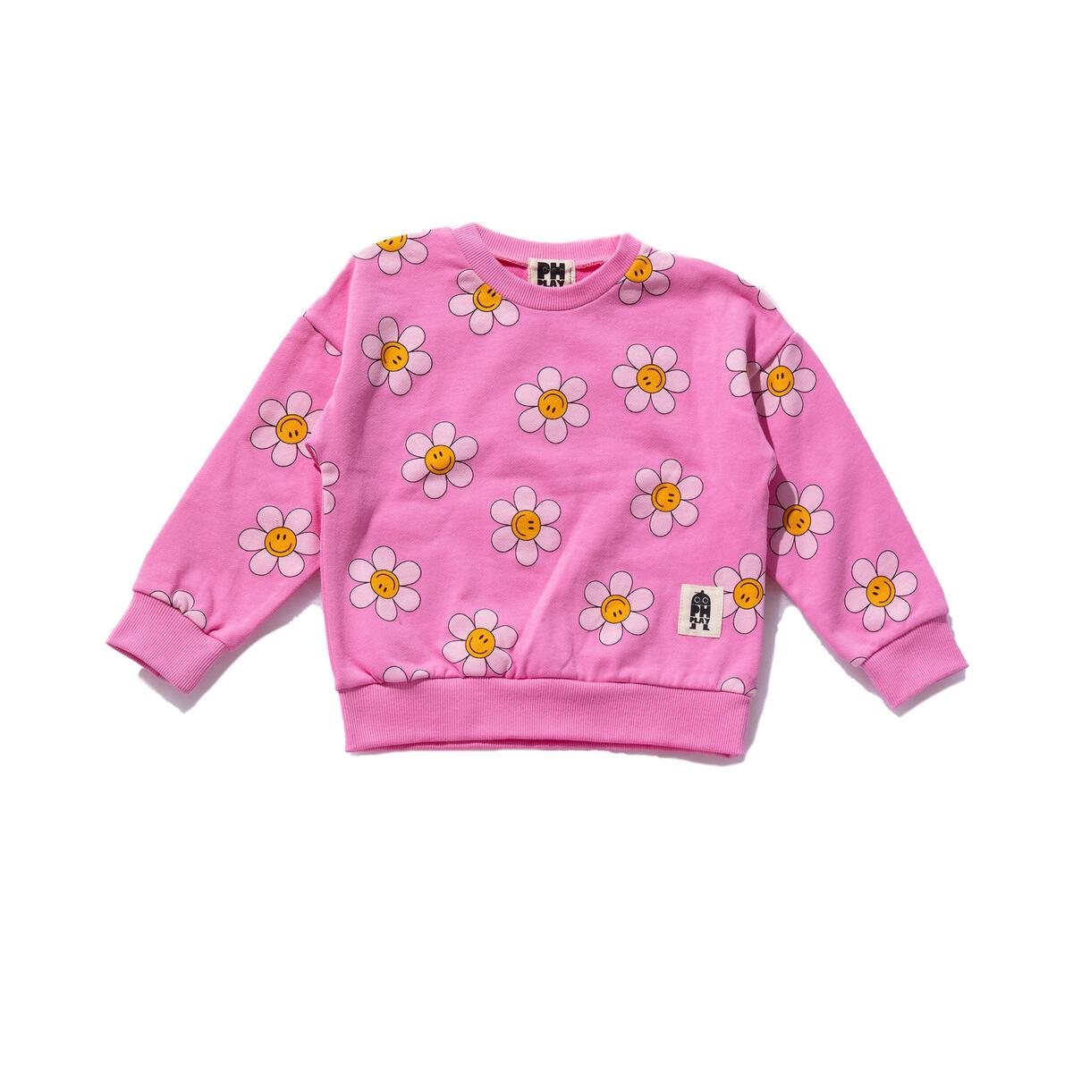 daisy sweatshirt set | pink