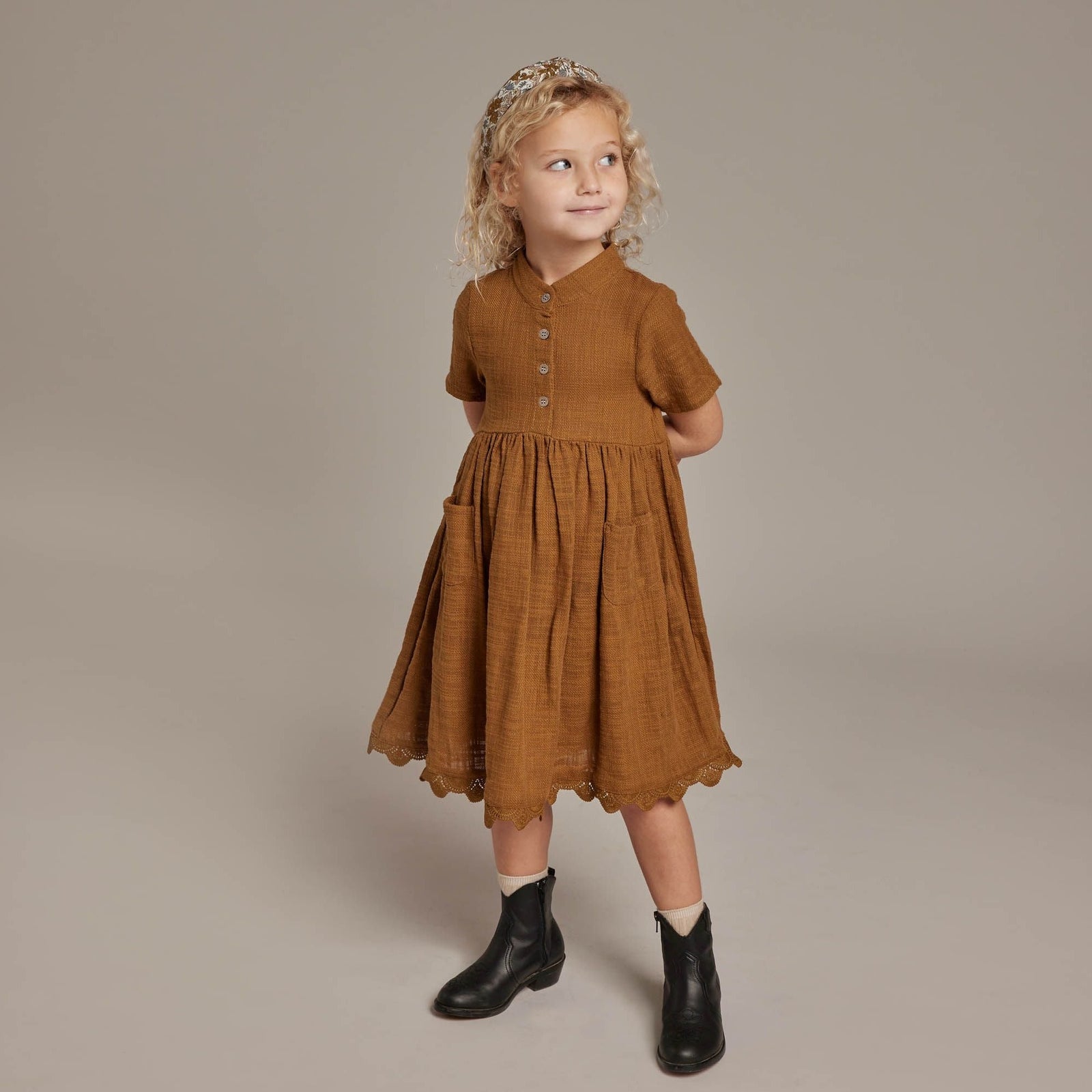 esme dress || chartreuse