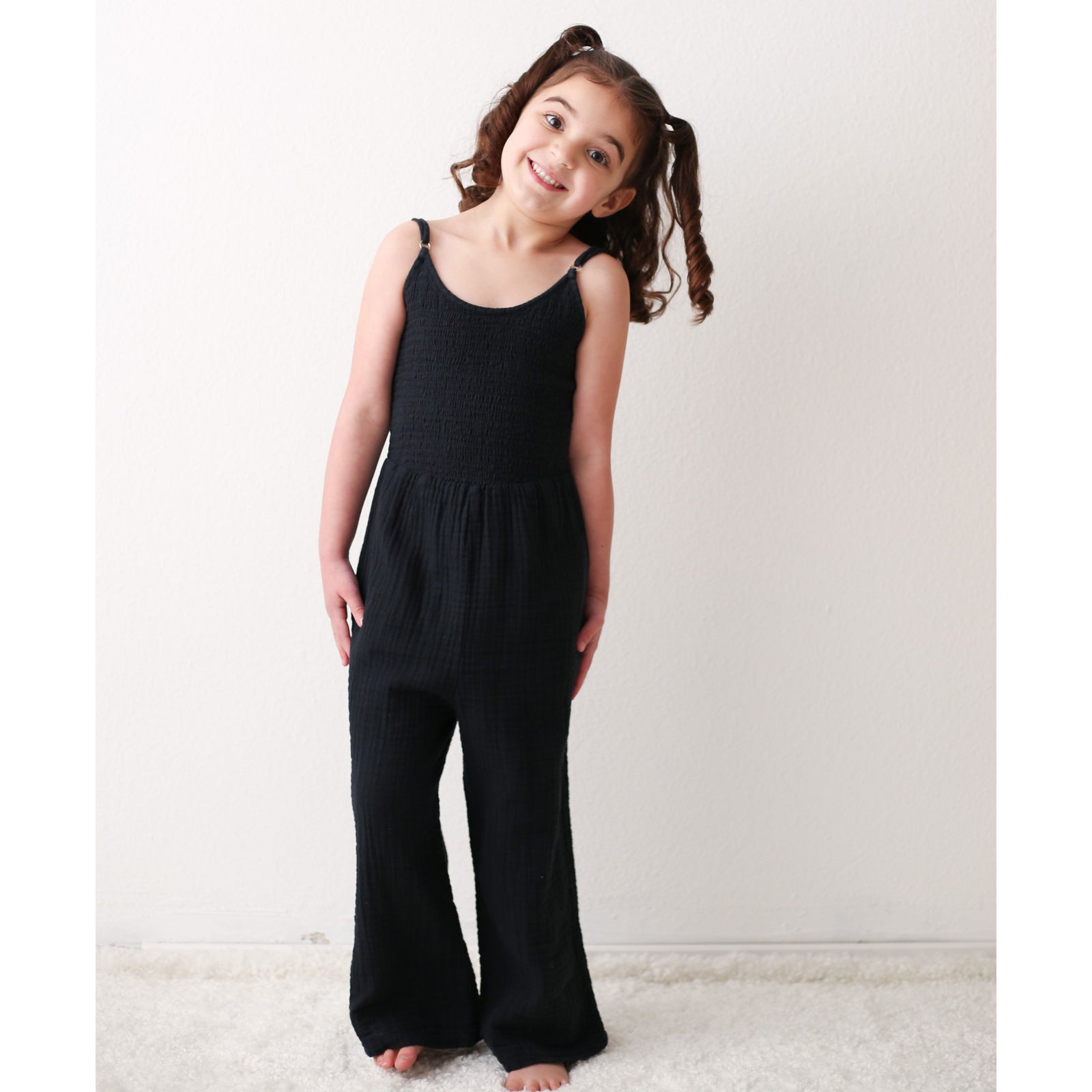 sienna jumpsuit in charcoal
