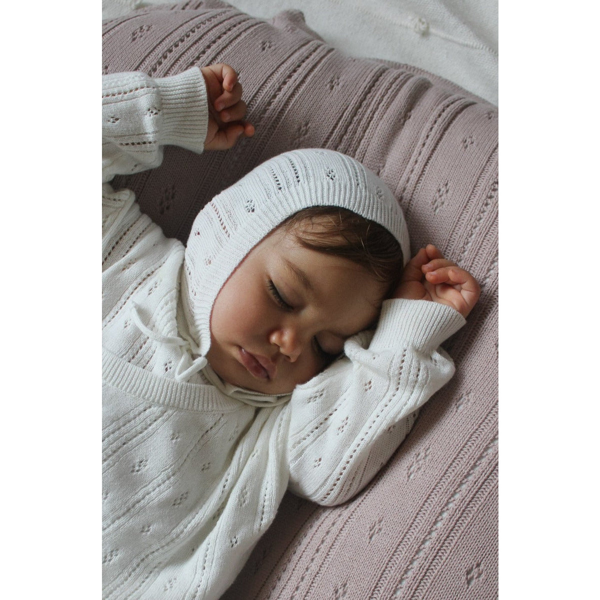 Bring Me Home Pointelle Set - White