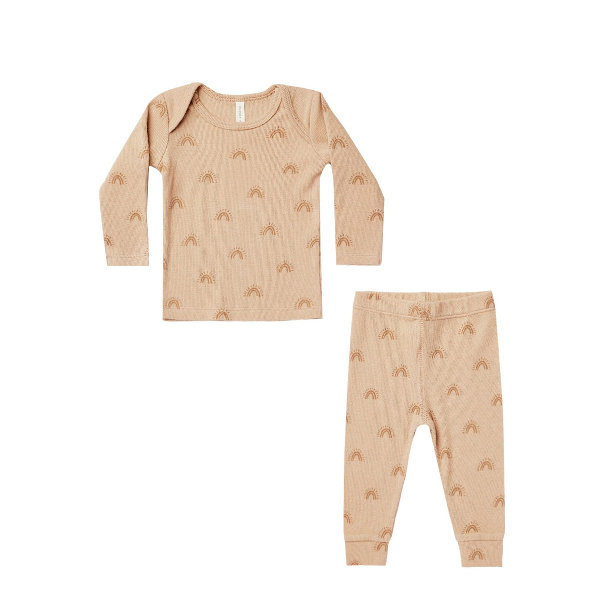 long sleeve tee and legging set | rainbows
