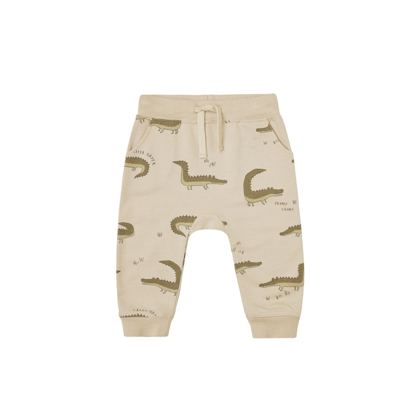 sweatpant || crocodiles