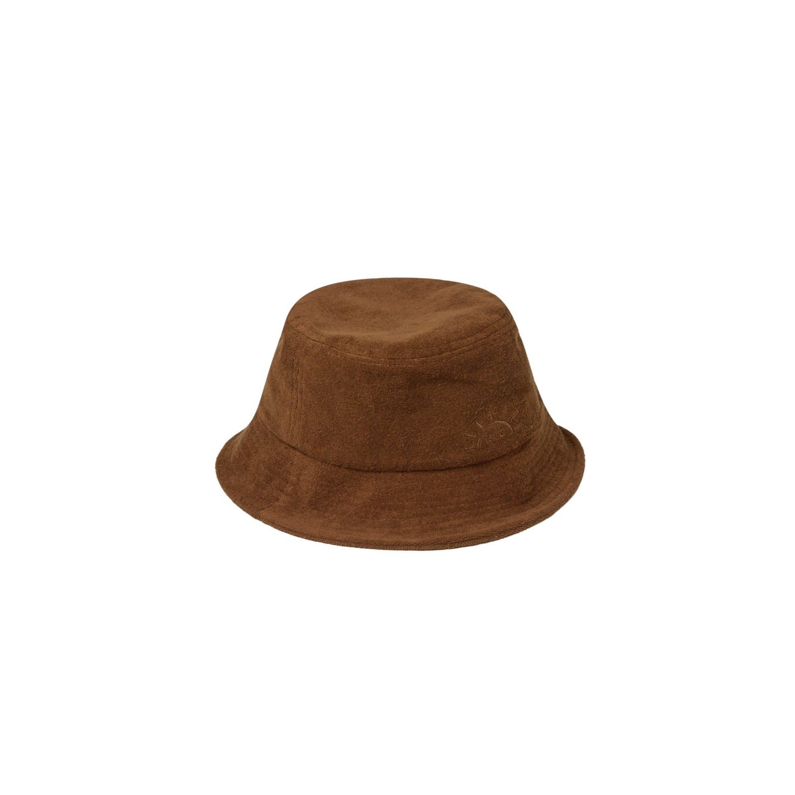 wide brim bucket hat || chocolate