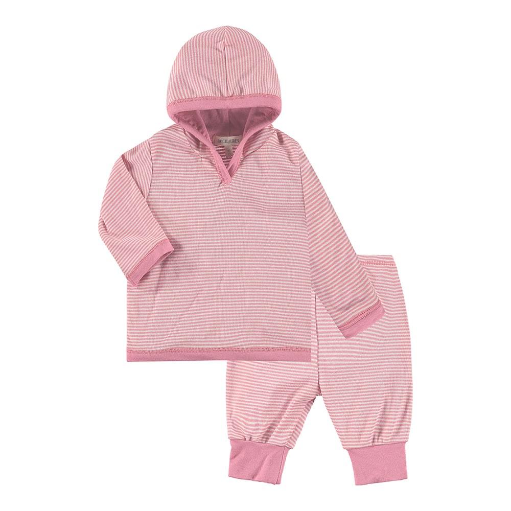 Baby Lounge Hoodie L/S & Legging Set-Peace & Love