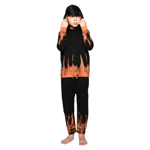 fairwell lounge cozy pant in fire