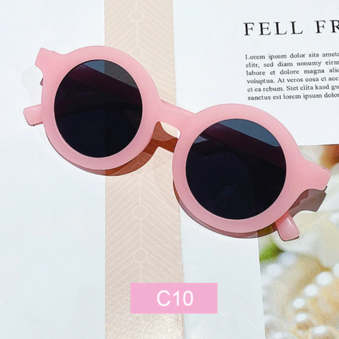 sustainable sunglasses in pink