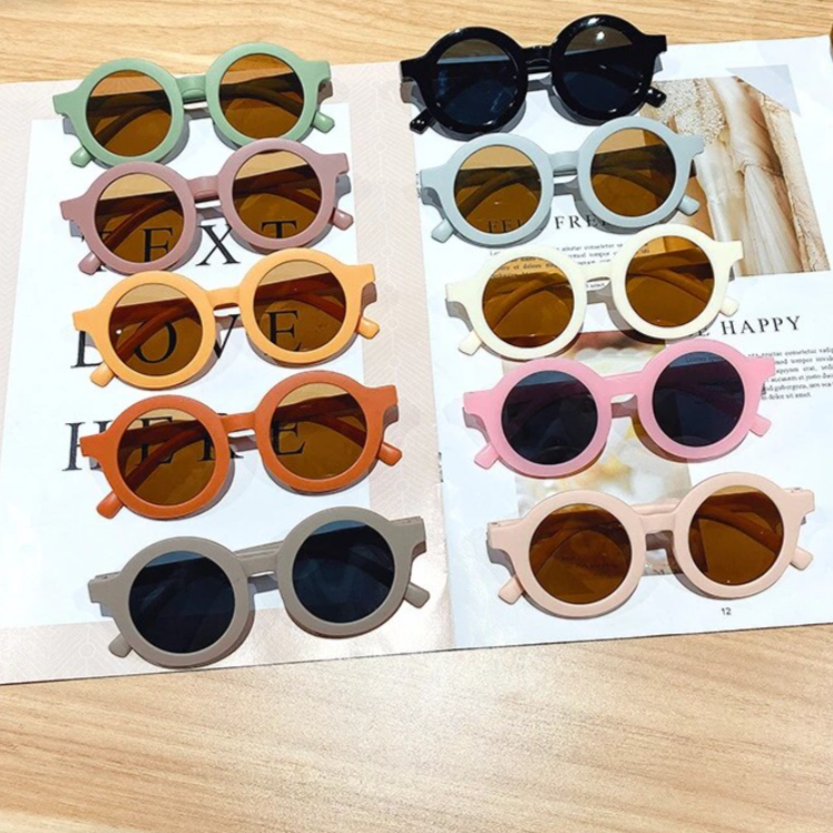 sustainable sunglasses in yellow