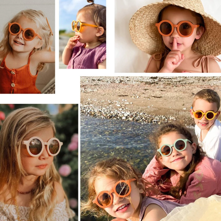 sustainable sunglasses in yellow