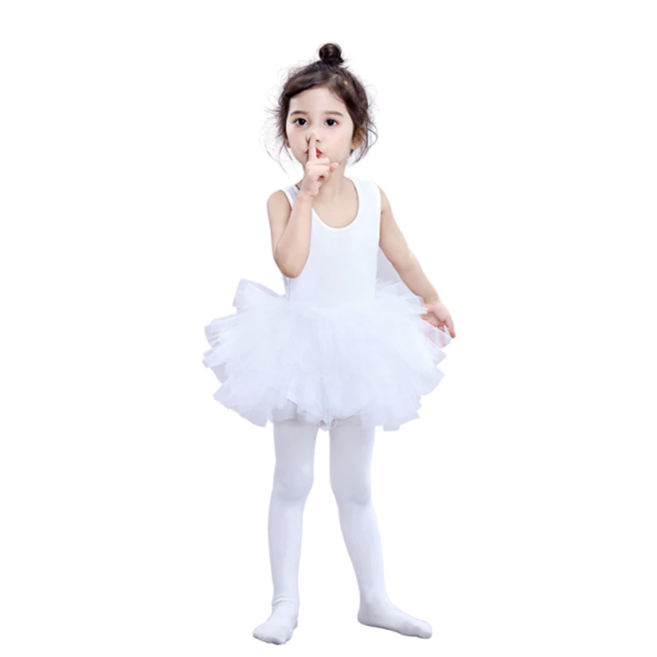 tutu dress in white